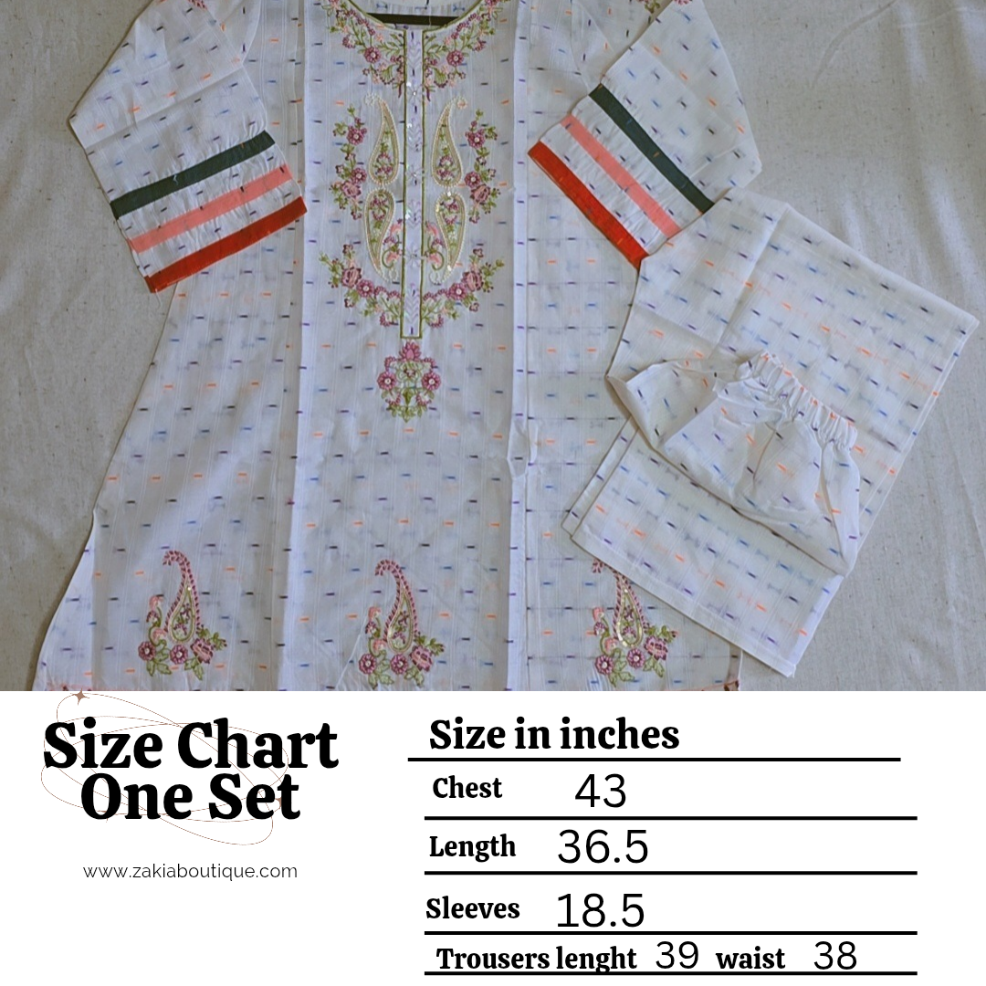 Elegant 2pc coord asian set, frock style