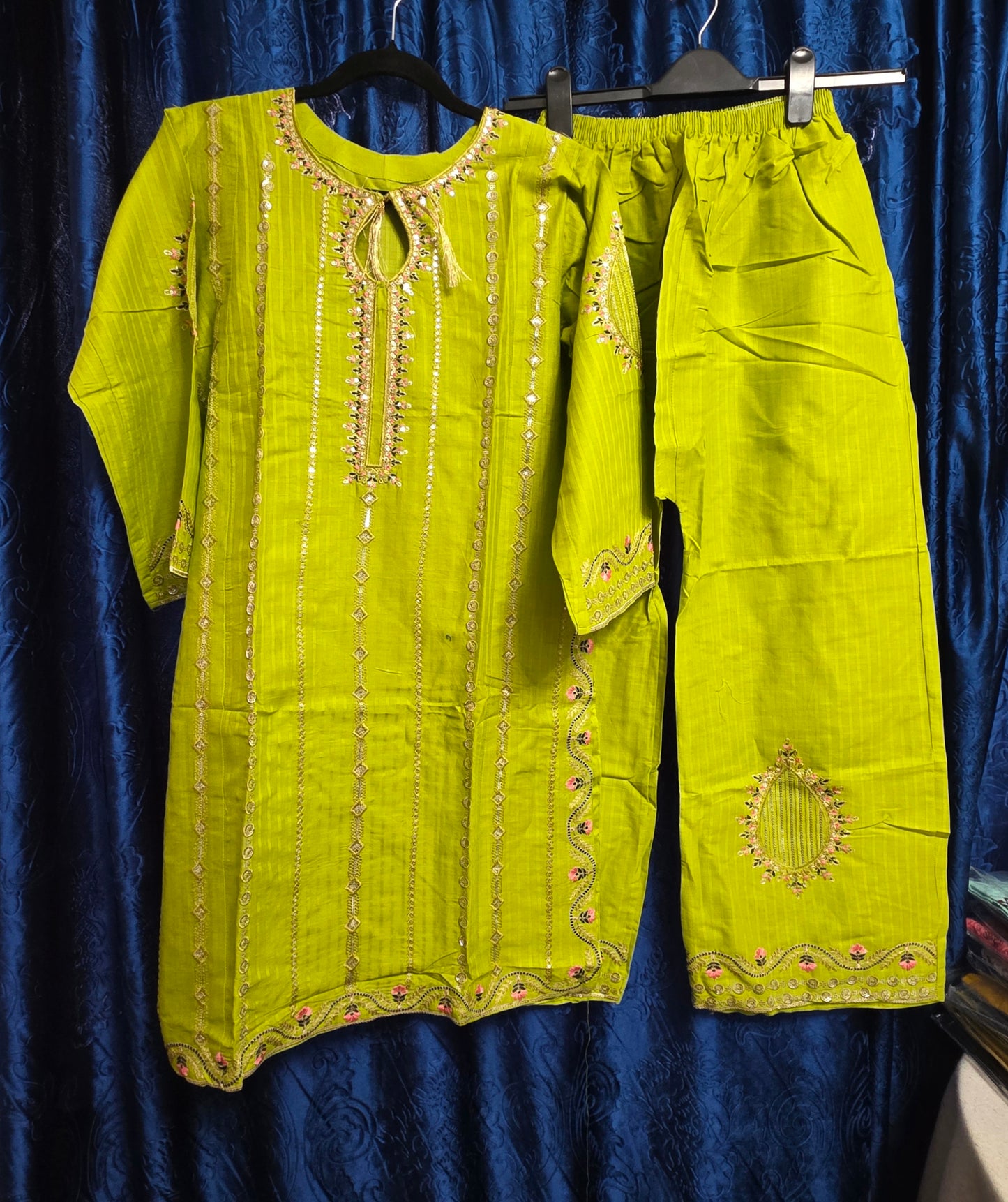 Elegant 2pc coord set, cottom