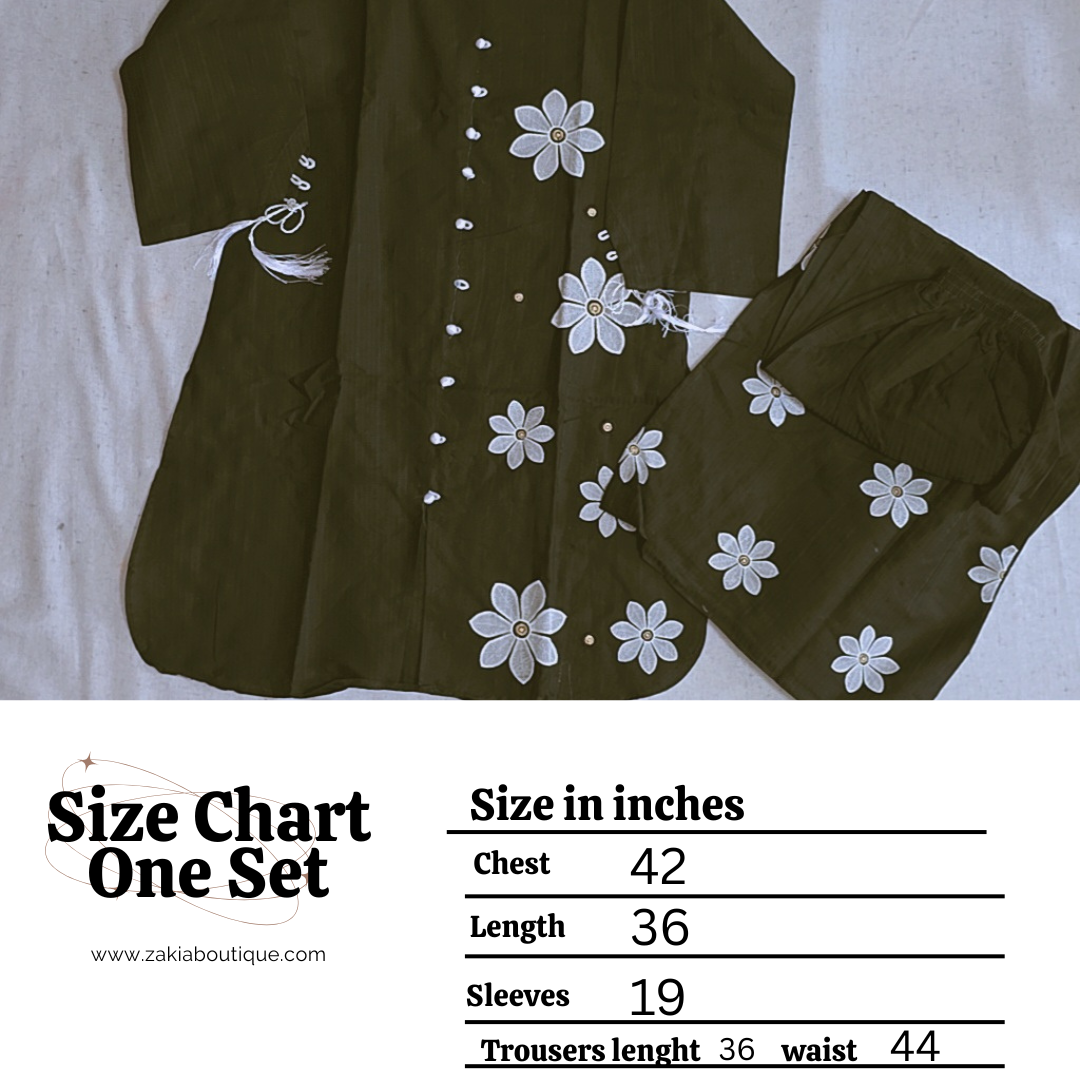 2pc Elegant sleeve string detail, coord set