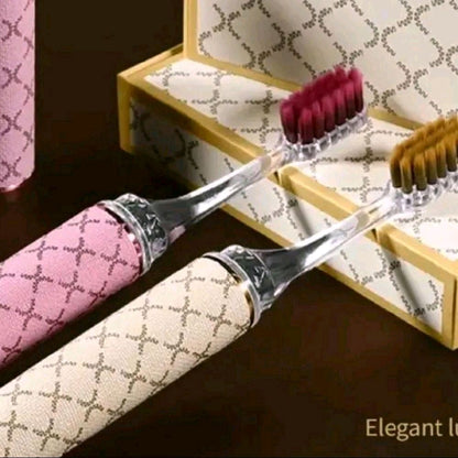 Luxury toothbrush set