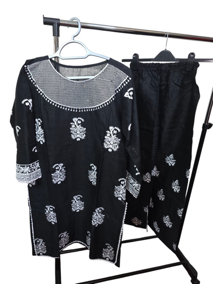 2pc Coord asian set, cotton. M/L