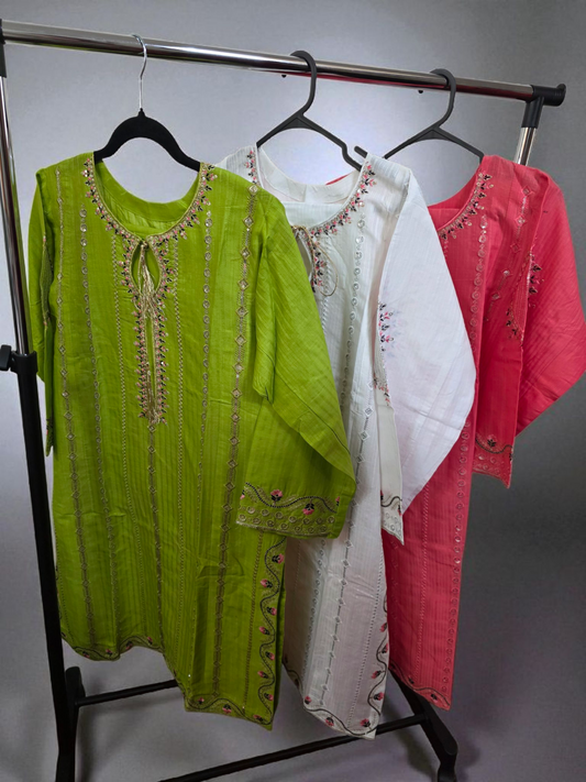 Elegant 2pc coord set, cottom