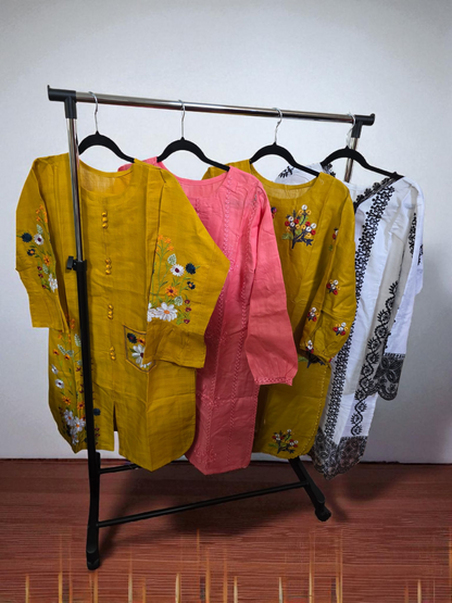 Coord set 2pc asian style, cotton